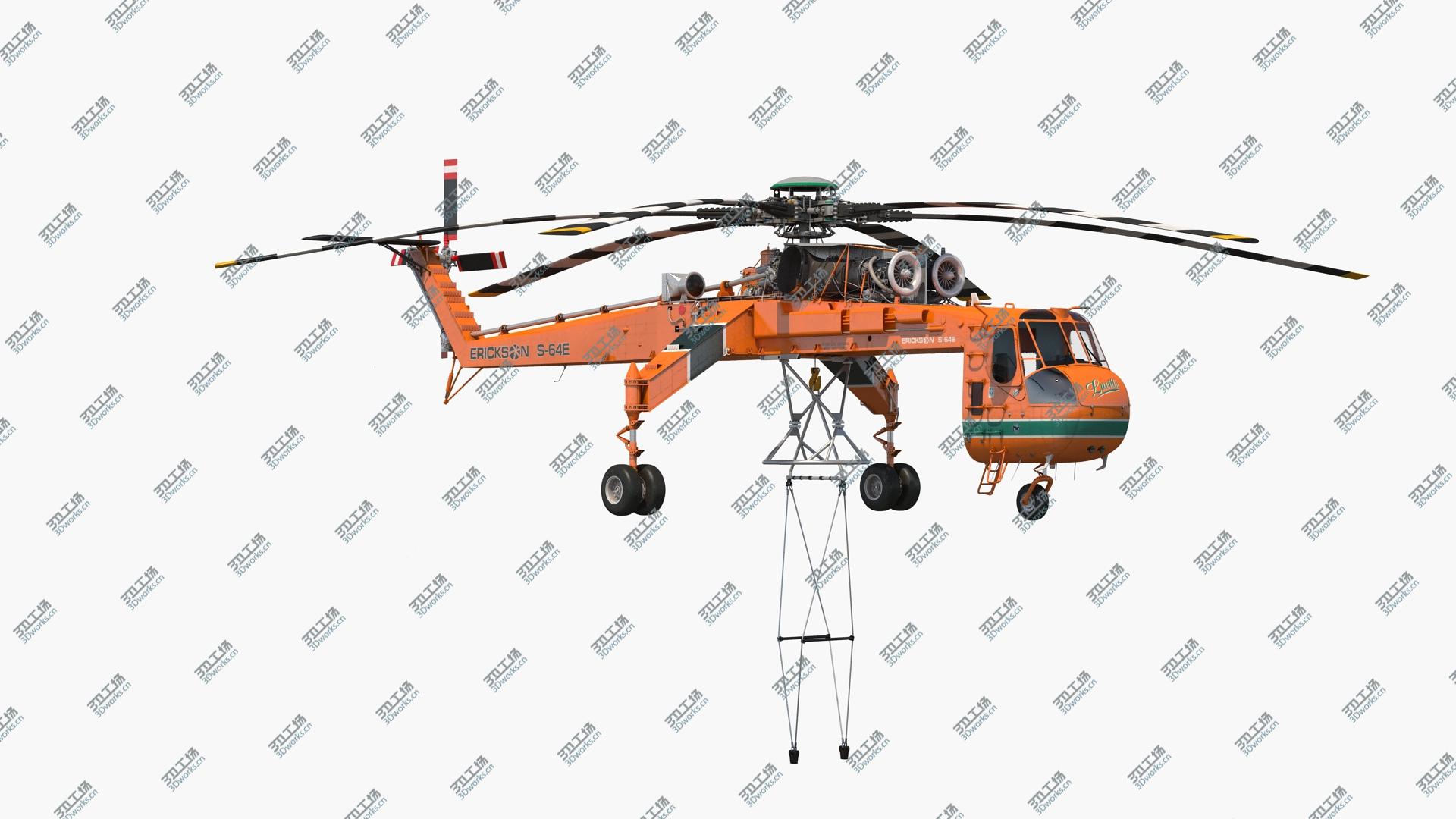 images/goods_img/20210313/Heavy-Lift Sikorsky S-64 Skycrane Helicopter Rigged model/3.jpg